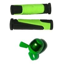 Bisiklet Renkli Elcik Soft Doku & Zil Seti Yeşil