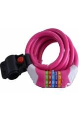 Şifreli Kilit 12*200 Değişebilen Akıllı Şifre ( 5 Şifreli ) Pembe