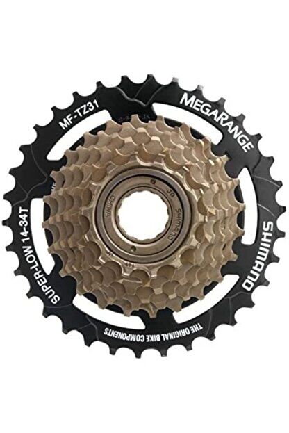 Bisiklet 7 Li Ruble Orjinal Mf-tz31 14/34 Megarance Sistem