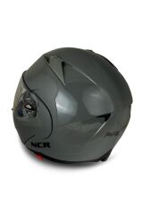 Çene Açılır Kask Vizörlü Koyu Nardo Ece Belgeli