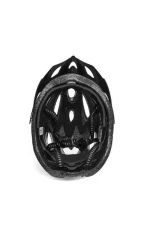 BİSİKLET KASK YETİŞKİN YEŞİL SİYAH GÜNEŞLİKLİ 57-61 CM AYARLI