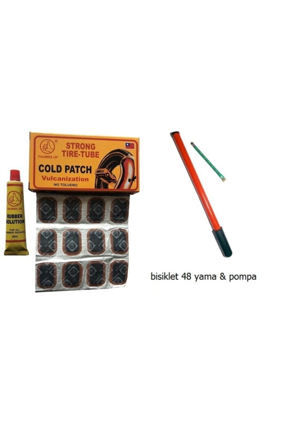 Bisiklet Plastik Pompa Rekorlu & Yama Seti