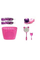 Bisiklet Dekoratif Aksesuar Seti Lady 4 Parça