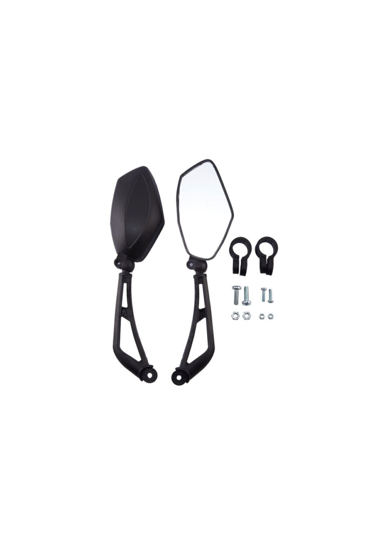 Rectus Bisiklet Ayna Kelepçeli Takım Sağ Sol Ergonomik Tasarım Ayna