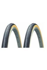 Bisiklet Dış Lastik 700*28 (28-622) Sarı Yanak Lastik Seti