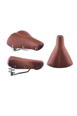 Bisiklet Sele Kahverengi Yaylı Aifeit Vıntage