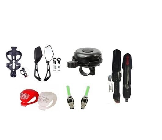 Bisiklet Aksesuar Seti 6 Lı Set Ekonomik Model