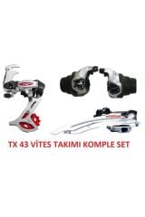 Bisiklet Tx-43 Vites Takımı Komple Set