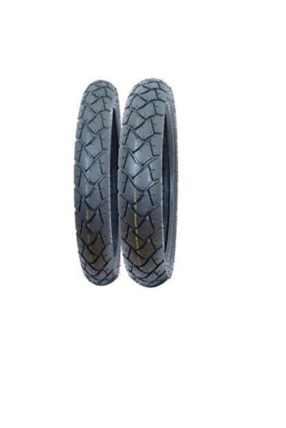 2.75-18 Ve 90/90-18 Inn 2811 Takım Motosiklet Lastiği Tubeless Set Halinde