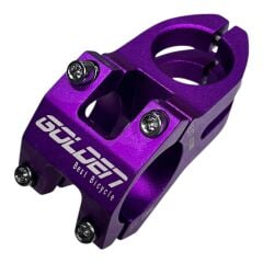 Bisiklet Alüminyum Direksiyon golden Kısa 40mm Gidon Boğaz Set 78 cm Yedek Parçası MOR Renk