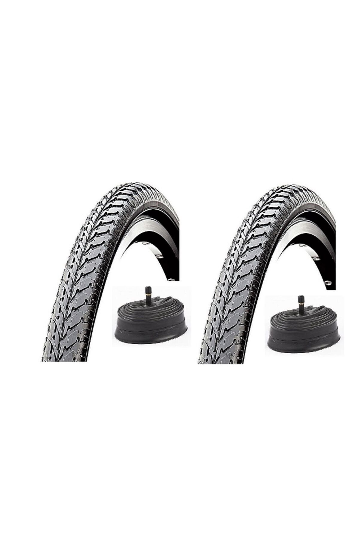 26 Jant Service 26x200 Asfalt Tip Iç Dış Lastik Seti (ön Arka Set Halinde )