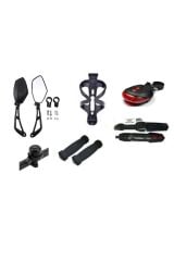 Bisiklet Dekoratif Aksesuar Seti 6 Parça (ayna,çamurluk,zil,matara Kafesi,flaşör,elcik)