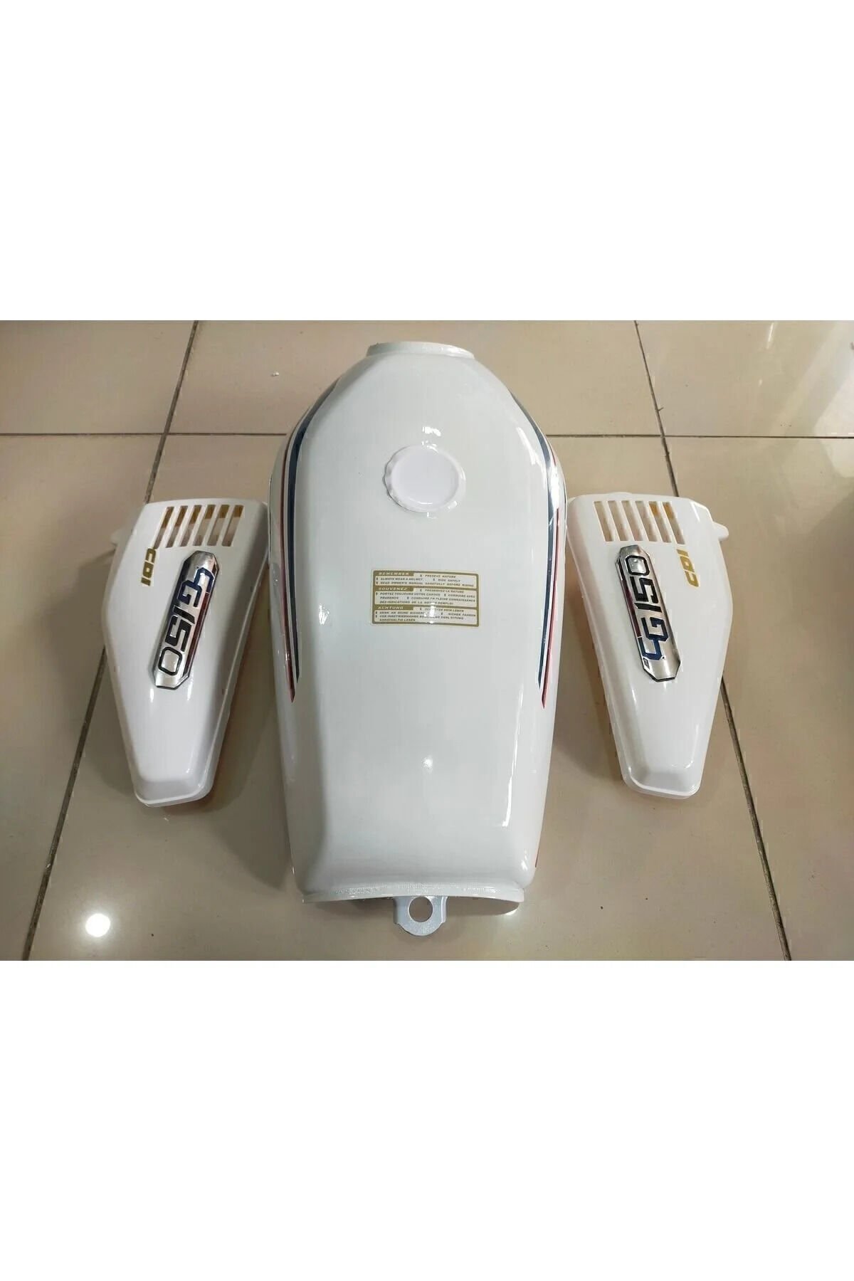 Cg Kuba Benzin Deposu Ve Yan Kapaklar Beyaz