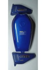 125 Cg Model Benzin Deposu Mavi+yan Kapak