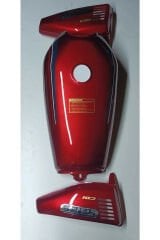 Cg Benzin Deposu Kırmızı Yan Kapak