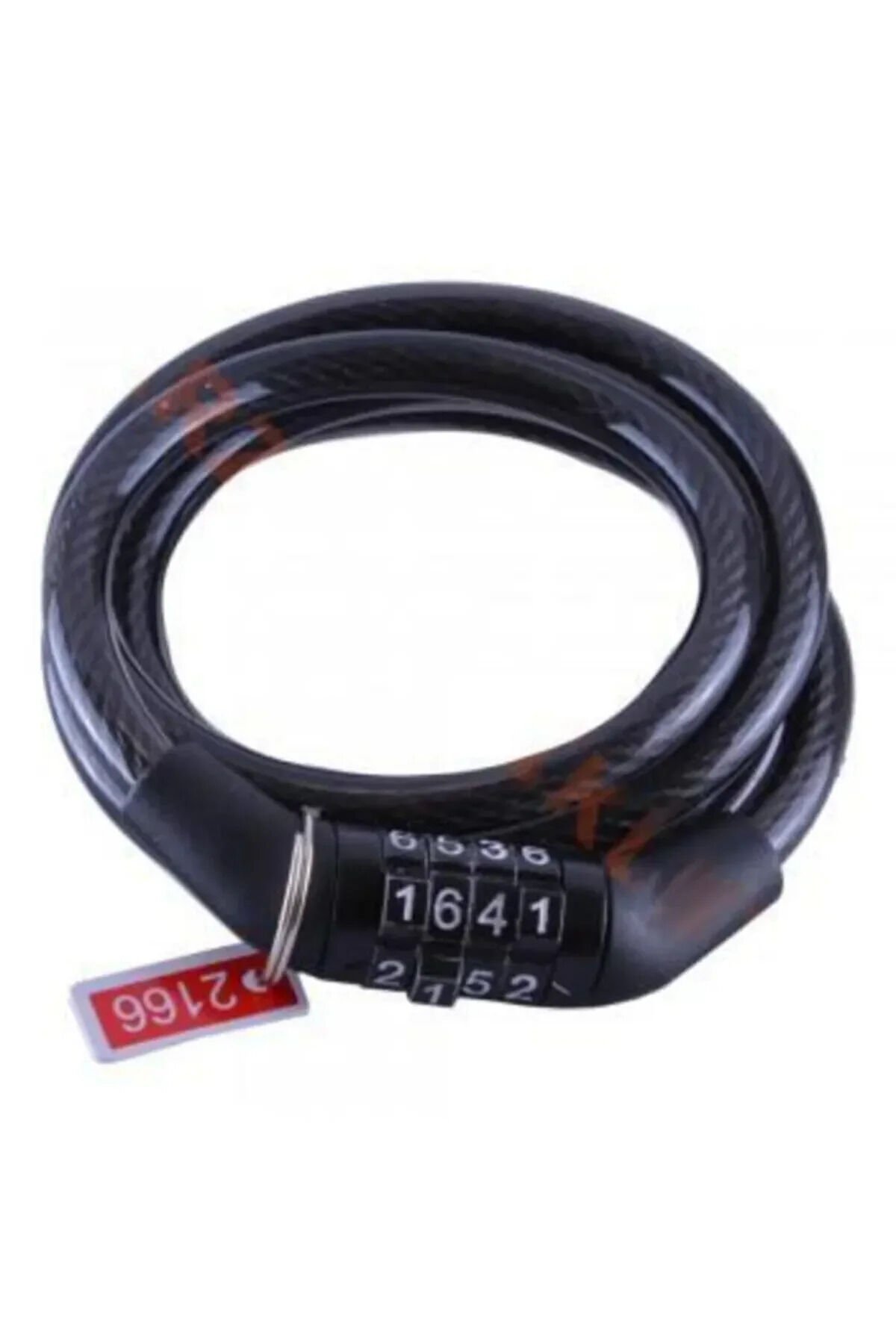 Bisiklet Şifreli Halat Kilit 8mm100cm [4 Haneli]