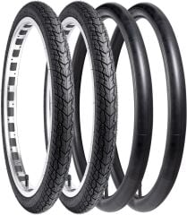 20x1.75 5mm Zırhlı patlamaz Lastik seti ön arka iç dış