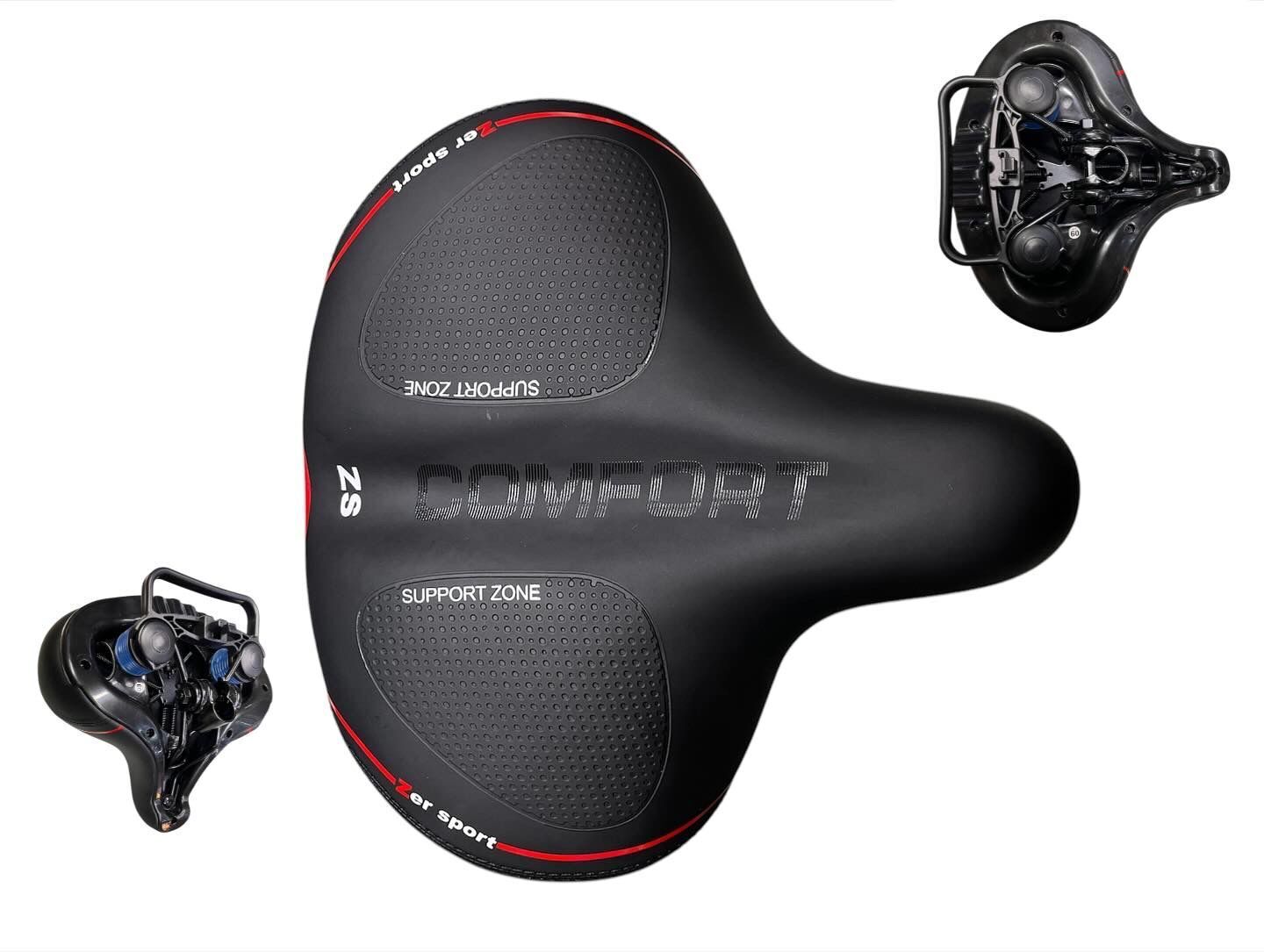 BİSİKLET E-BİKE OVERSIZE GENİŞ YUMUŞAK SELE EKSTRA YAYLI