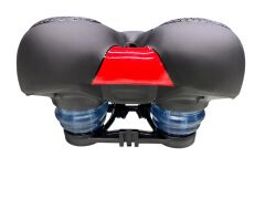 BİSİKLET E BIKE EKSTRA JELLİ SELE HAVA KANALLI ELASTOMER YAYLI