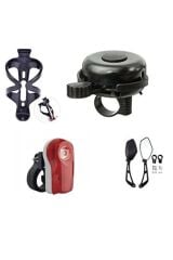 Bisiklet Aydınlatma Ve Aksesuar Seti ( 4 Lü Kombin)