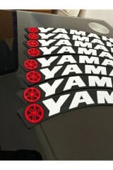 PİTBULL STİCKER VE MOTOSİKLET LASTİK YAZISI 8 ADET + YAPIŞTIRICI DAHİL YAMAHA MT07 MT25 R25 NMAX