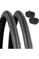 Bisiklet 27 X 1 1/4 / 32-630 Yarış Bisikleti Iç Dış Lastik Seti Ön Arka Iç Dış 2 Adet