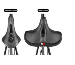 Bisiklet E-bike oversıze geniş sele kanatlı model