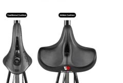 Bisiklet E-bike oversıze geniş sele kanatlı model