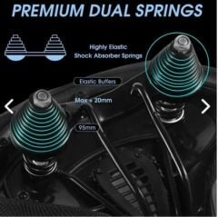 Bisiklet E-bike oversıze geniş sele kanatlı model