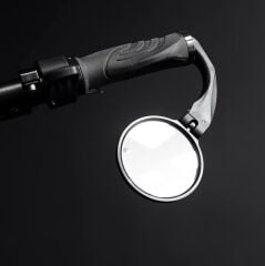 YUVARLAK Geniş Açı Bisiklet -Scooter Gidon Aynası - Dikiz Aynası Bisiklet Aksesuarı Bisiklet Ayna(adet fiyatı)