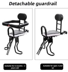 Bisiklet Ön çocuk taşıyıcı e-bike  bisiklet uyumlu  kurulu halde