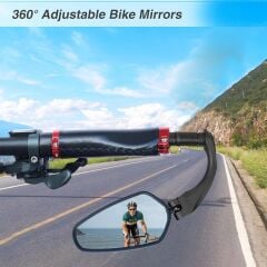 BİSİKLET AYNA E-BIKE AYNA 360°döner başlı çok fonksiyonlu(adet fiyatı)