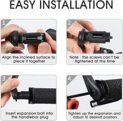 BİSİKLET AYNA E-BIKE AYNA 360°döner başlı çok fonksiyonlu(adet fiyatı)