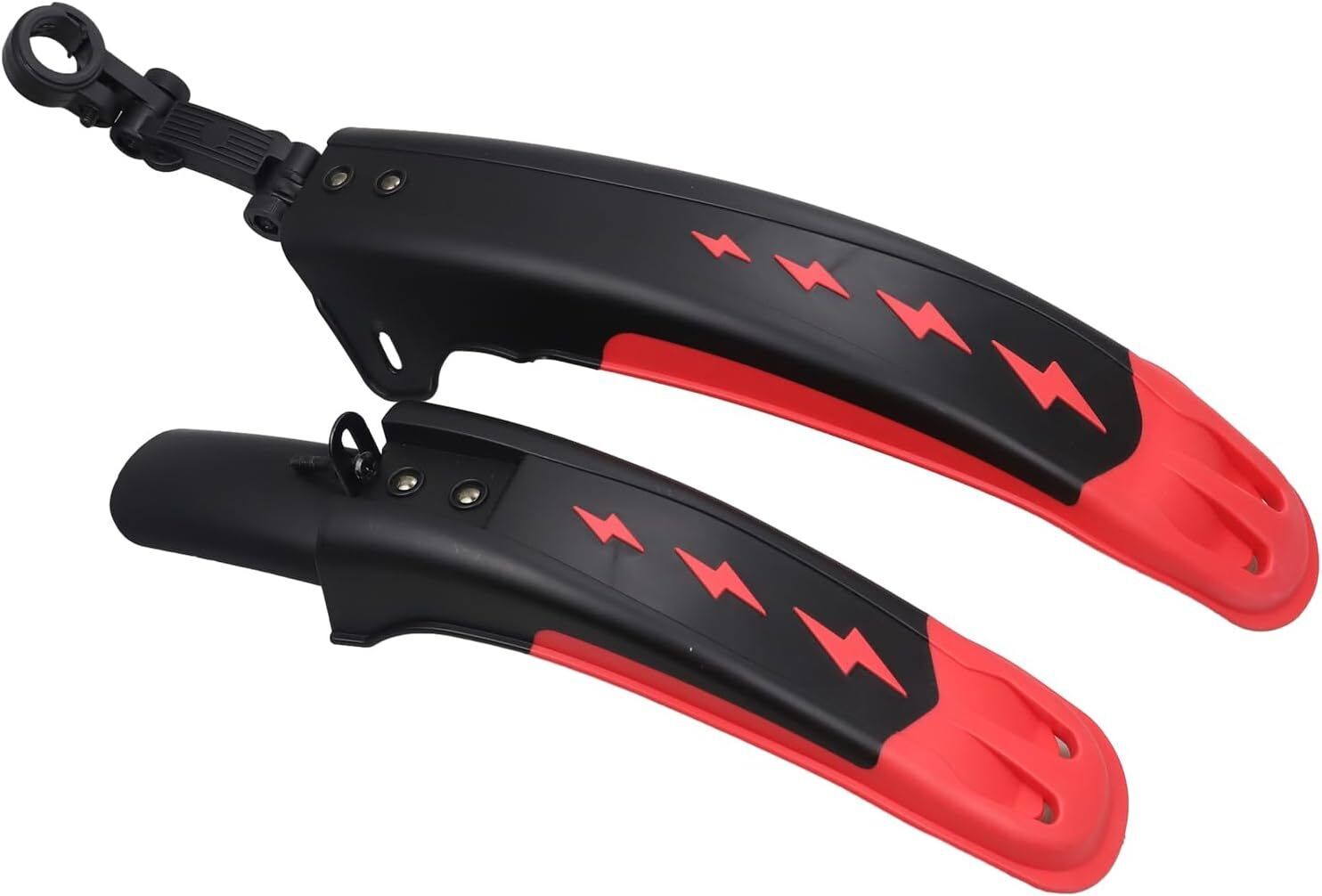 BİSİKLET ÇAMURLUK KIRMIZI  ÖN ARKA PRATİK MONTAJ 24-26-27,5-29 UYUMLU