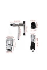 Bisiklet Anahtar Tamir Seti 4 Parça A Kalite (zincir,ruble,monoblok Orta Yatak,aynakol Sökme)