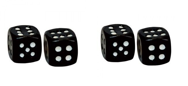 Sibop Kapağı Zar Modeli 4 Adet