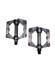 BİSİKLET PLATFORM PEDAL ÇİVİLİ TRANSPARAN SİYAH ŞEFFAF