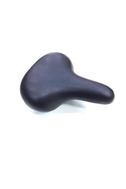 Bisiklet Sele Elastomer Yaylı Güçlendirilmiş Burun Takviyeli Mavi