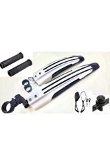 Bisiklet Camurluk Ve Ayna Zil Seti 4 Parça