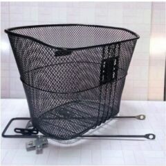 Mtb Bisiklet Ön Sepet Demir Kalın Tel