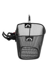 Bisiklet Ön Sepet Kızaklı Dümene Takılan Portatif Model, Bisiklet Gidona Takılan Sepet