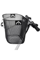 Bisiklet Ön Sepet Kızaklı Dümene Takılan Portatif Model, Bisiklet Gidona Takılan Sepet