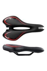 Mtb Sele Inn Jel Takviyeli Hava Kanallı Kırmızı Yumuşak