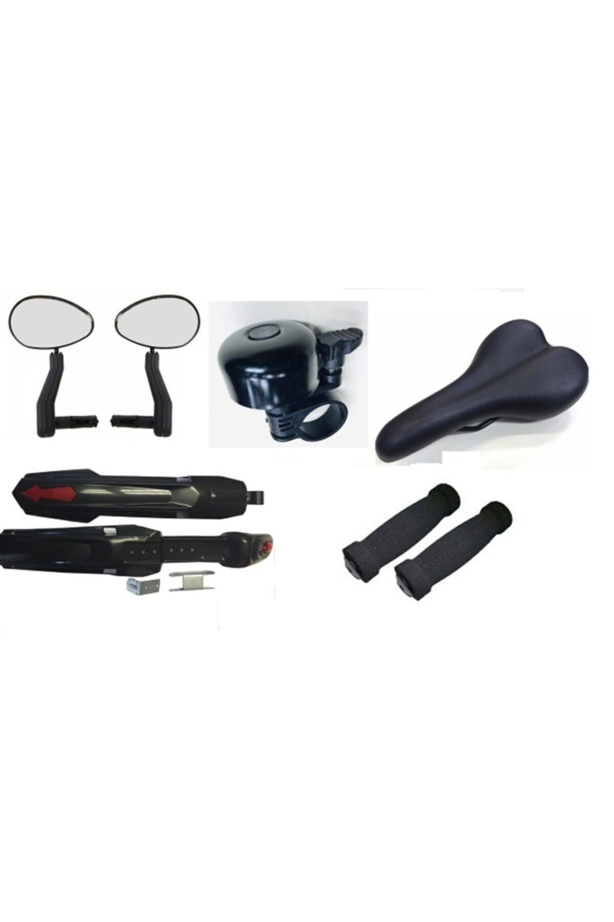 Bisiklet Sele Ve Aksesuar Seti 5 Parça Kombin