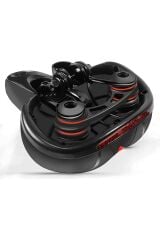 Bisiklet Sele Airzone Hava Kanallı Elastomer Yaylı Soft Doku A Kalite Kırmızı