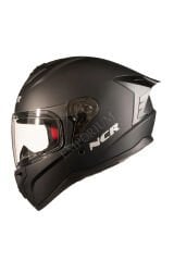 Rapid Kapalı Kask (Ece Belgeli) Mat Siyah