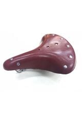 Bisiklet Sele Kösele Inn Kahverengi Krom Yaylı Retro