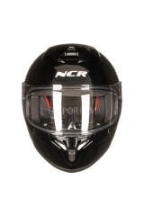 Rapid Kapalı Kask (Ece Belgeli) Parlak Siyah