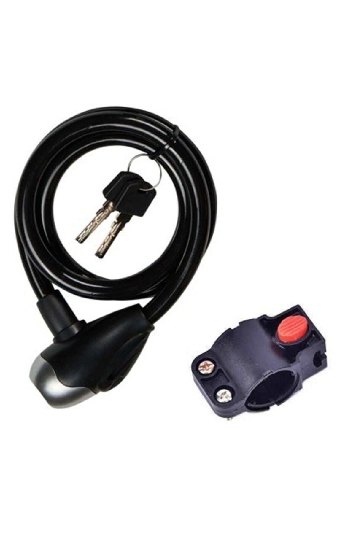 Bisiklet Kilit 12*150 Spıral Dolamalı Yüksek Güvenlik Siyah