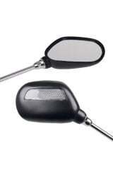 Bisiklet Ve Elektrikli Bisiklet Reflektörlü Ayna Kelepçeli Gidon Aynası 2 adet